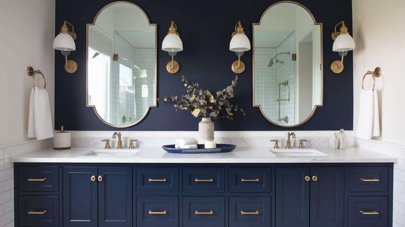 Navy_Blue_and_Brass_Lighting_Fixtures