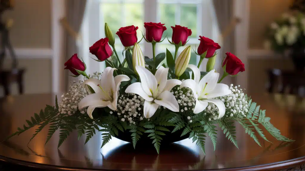 Oval Flower Arrangement
