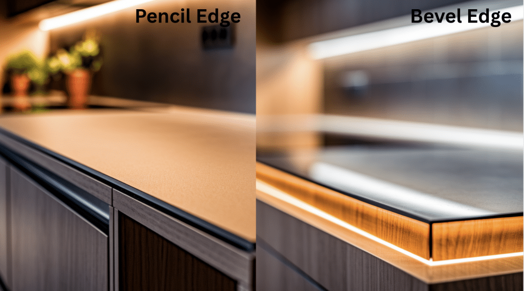 Pencil Edge vs Bevel Edge