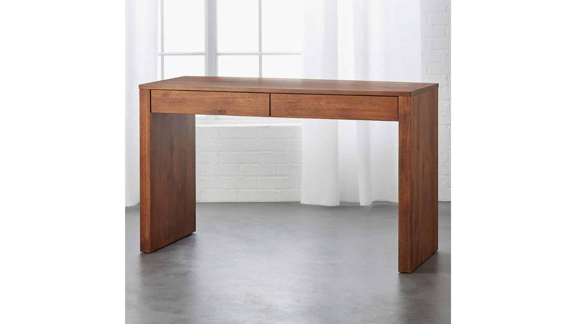 Runway_2-Drawer_Acacia_Wood_Desk