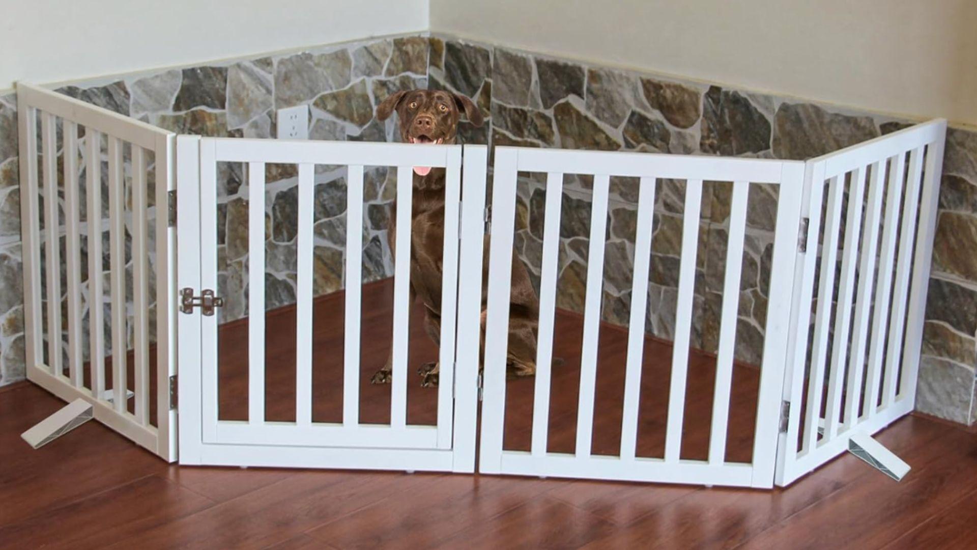 SFJC_Freestanding_Foldable_Dog_Gate