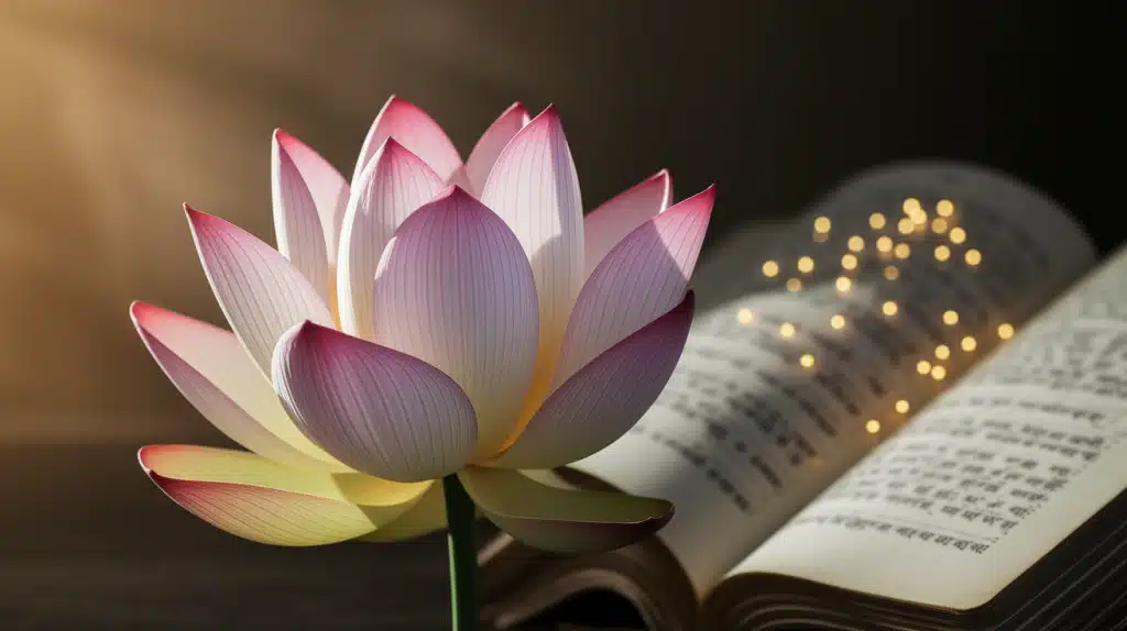 The Lotus Flower in Buddhist Scriptures
