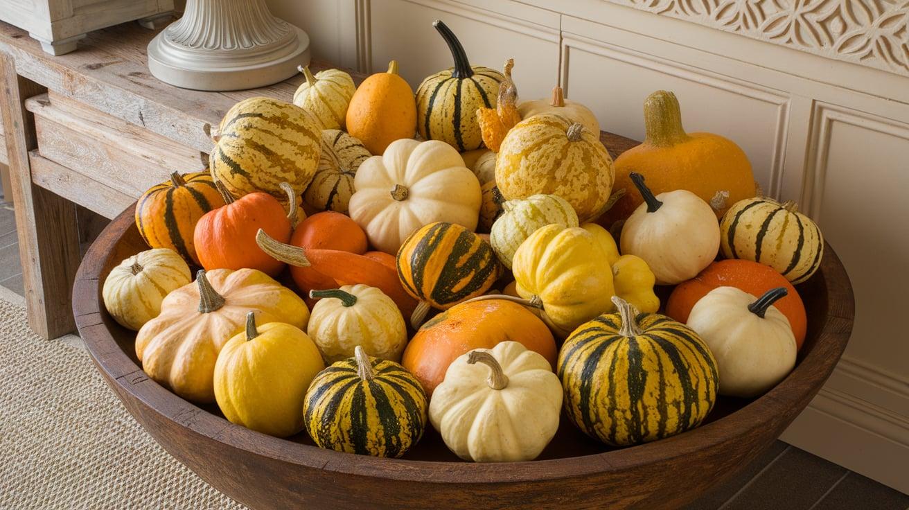 Wood_Bowl_Filled_with_Mixed_Ornamental_Gourds