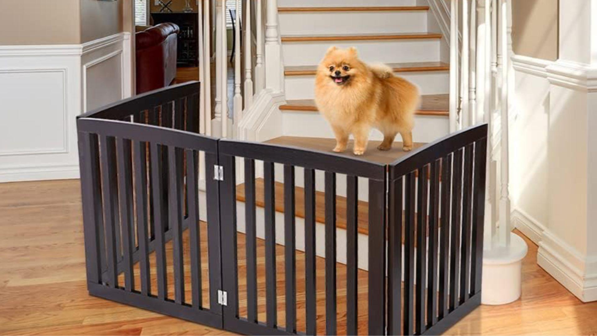 ZENY_Freestanding_Pet_Gate_for_Dogs