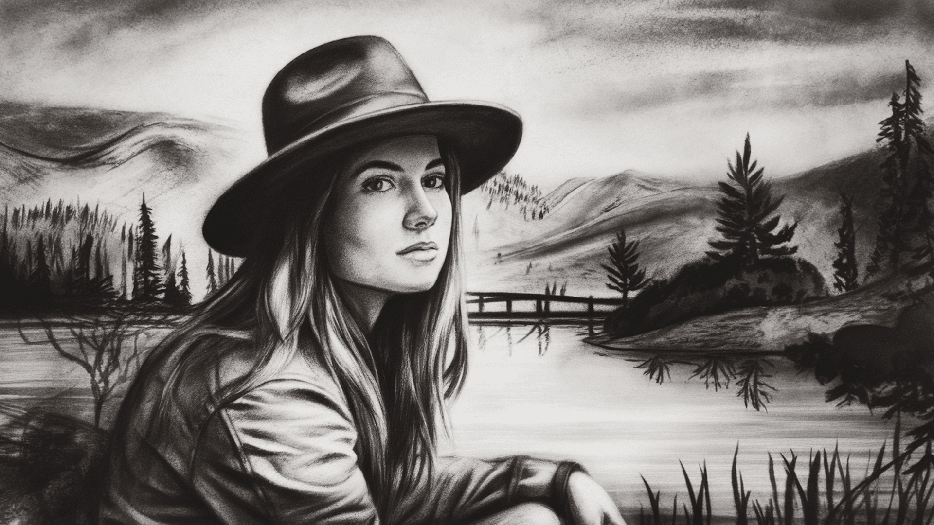 charcoal drawing ideas