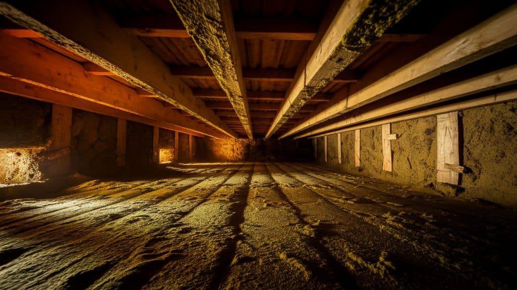 crawl space mold