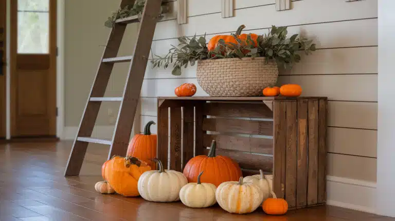 fall entryway table decor.PNG