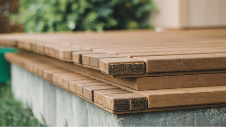 spacing between pressure treated deck boards