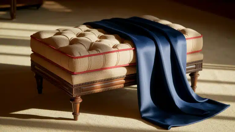 how to reupholster an ottoman