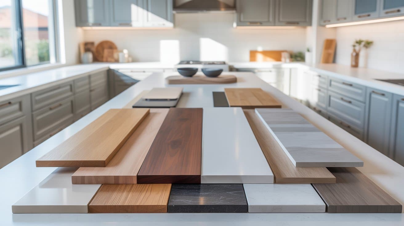 kitchen cabinets material