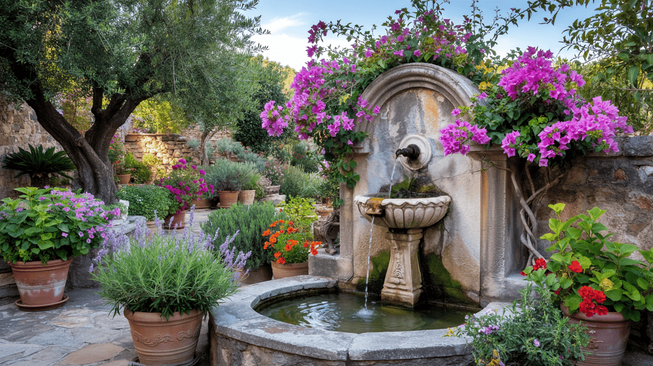 mediterranean flowers