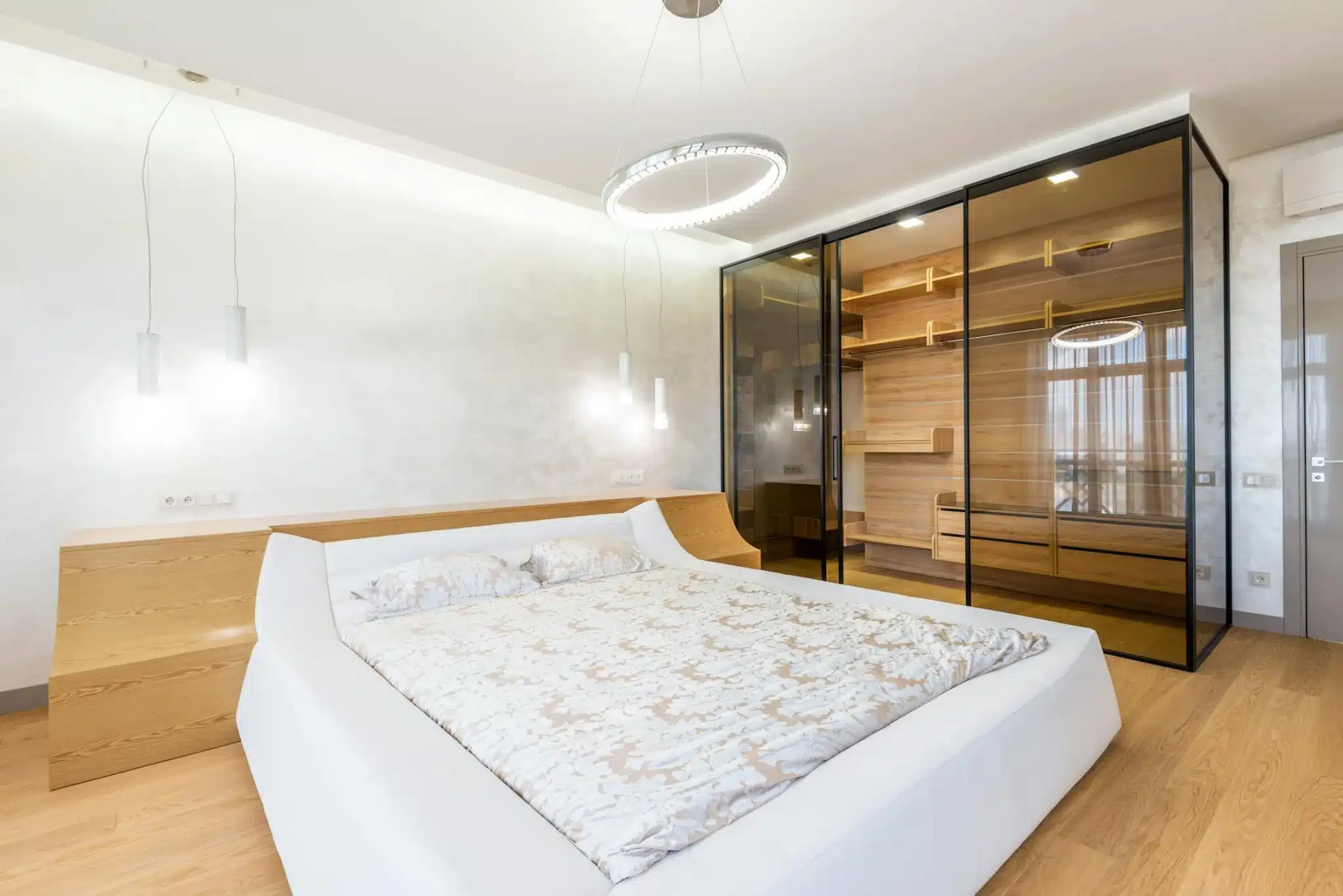 How to Use Chandeliers, Sconces & LED Strips in Your Bedroom