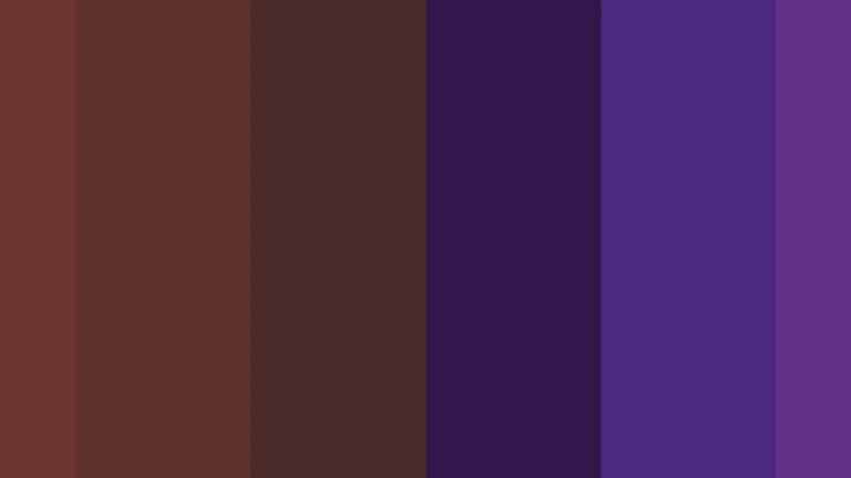 purple and brown color palette
