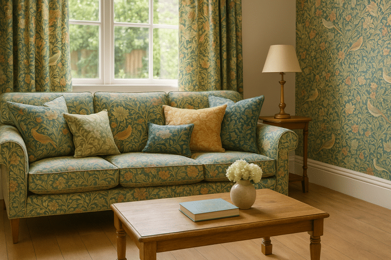 How to Refresh Your Home Décor with William Morris Fabric
