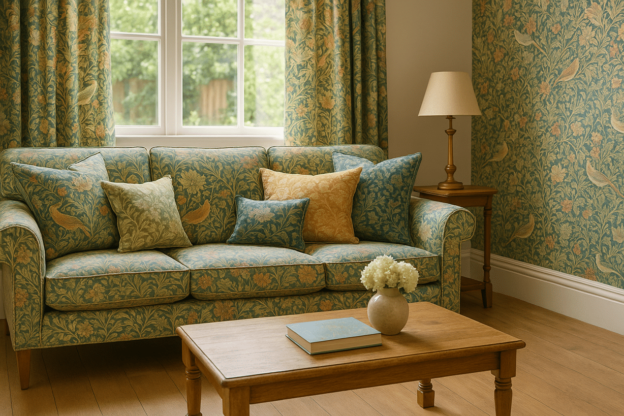 How to Refresh Your Home Décor with William Morris Fabric