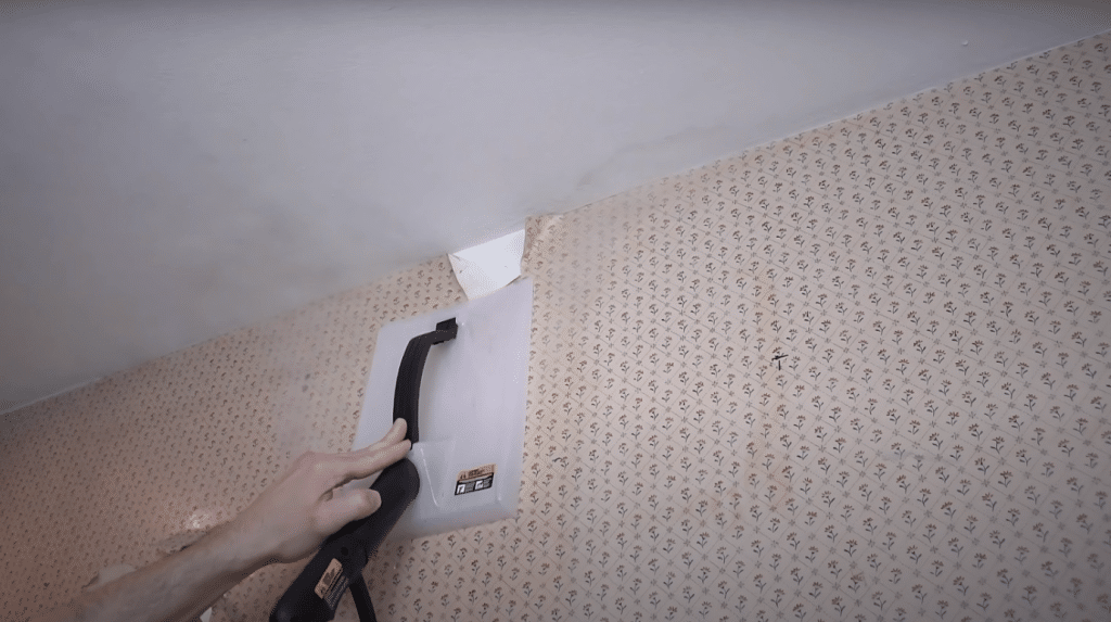Apply Steam to Loosen Adhesive