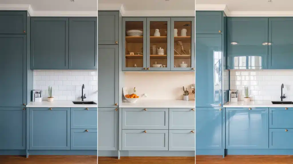 Best Cabinet Finish: Matte vs Satin vs Gloss
