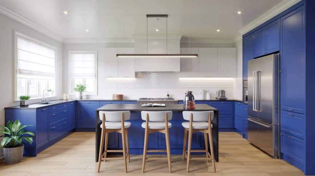 Blueberry with Farmhouse Elements