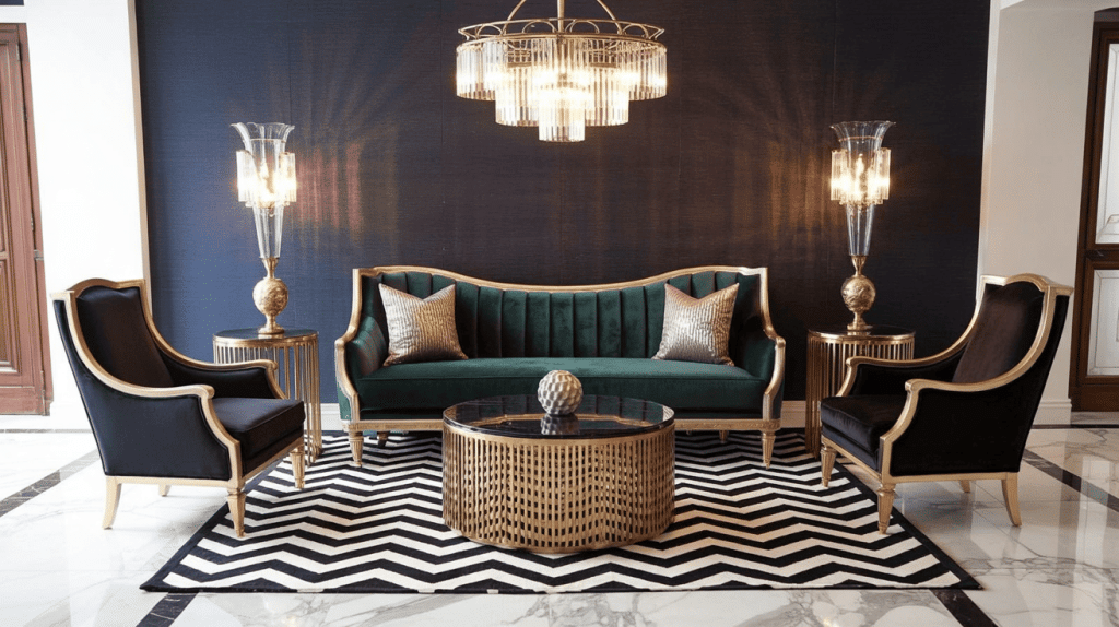 Bold Zigzag Floor Rugs
