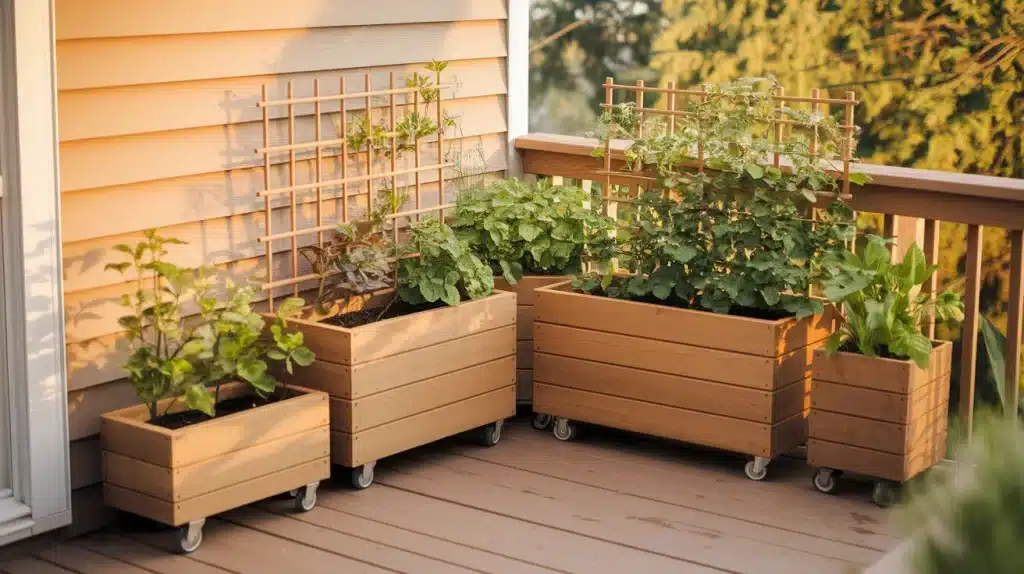 DIY Planter Boxes for Customization