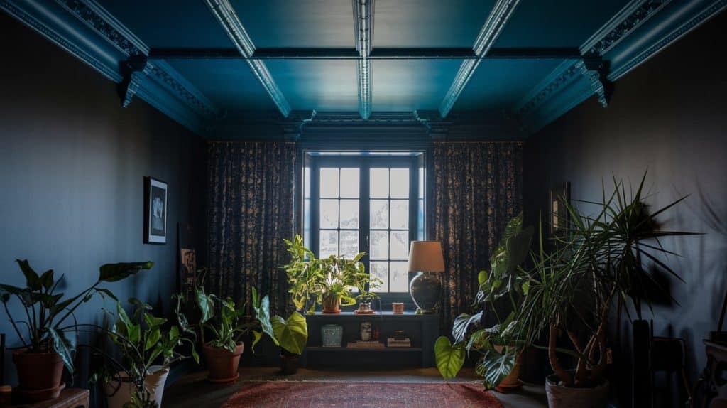 Dark-Colored Ceilings