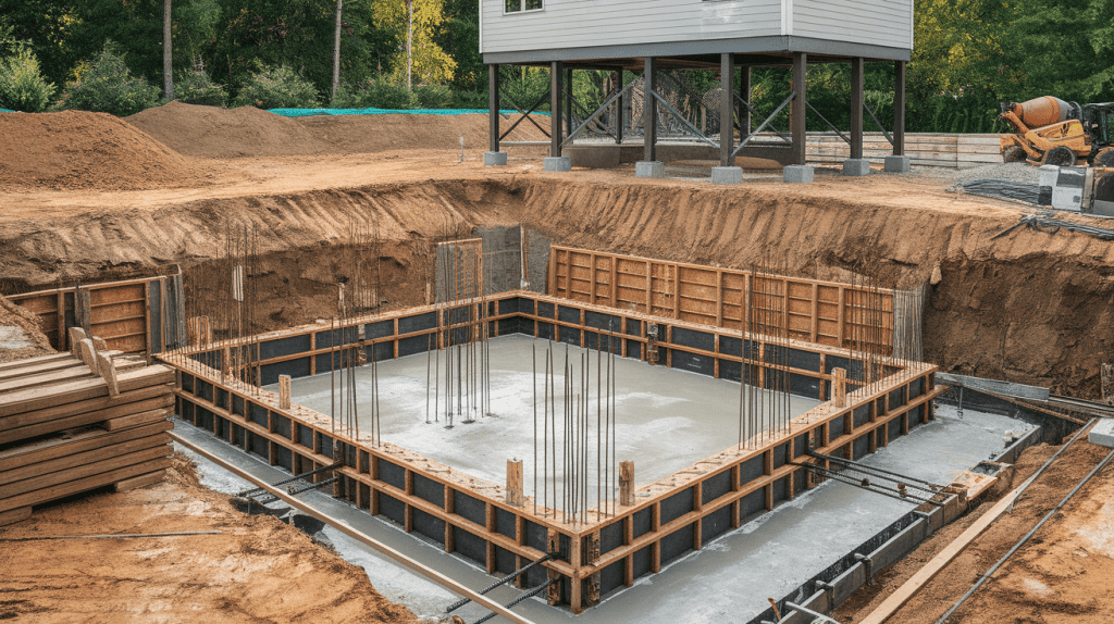 Excavation and Foundation