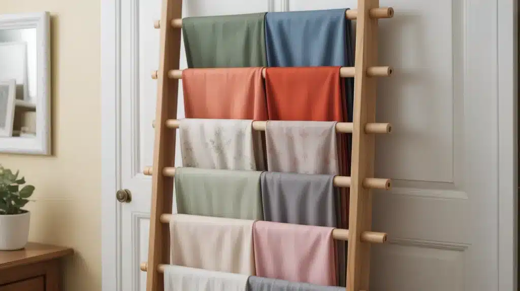Expandable Hanging Fabric Ladder
