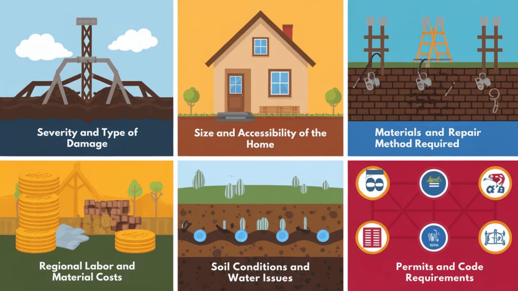Factors That Influence Foundation Repair Costs
