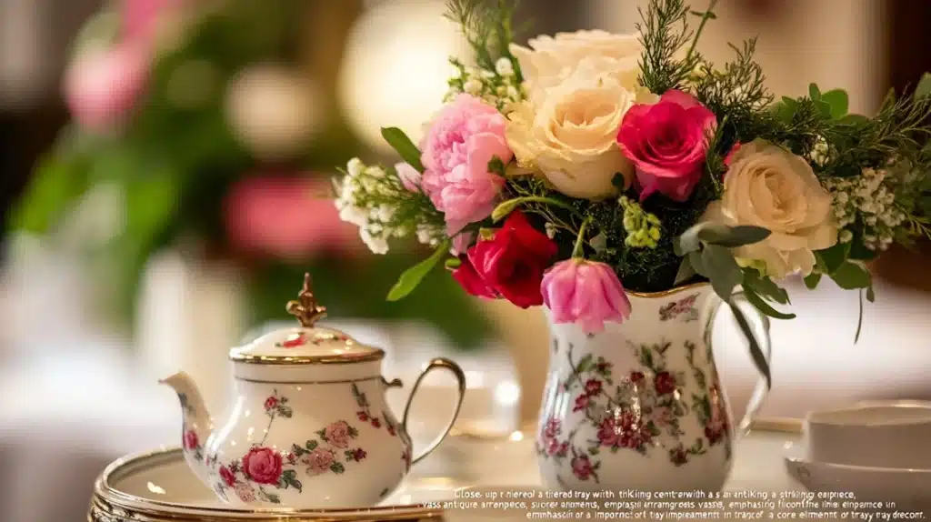 Give Your Tray a Floral Touch