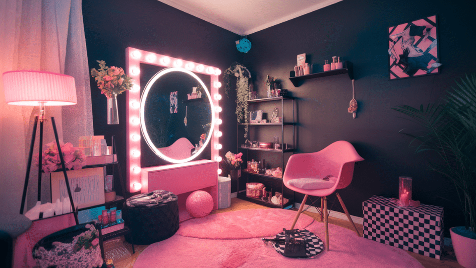 Glowing Mirrors