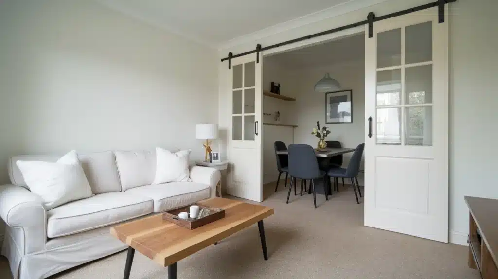 Go for Sliding or Pocket Doors
