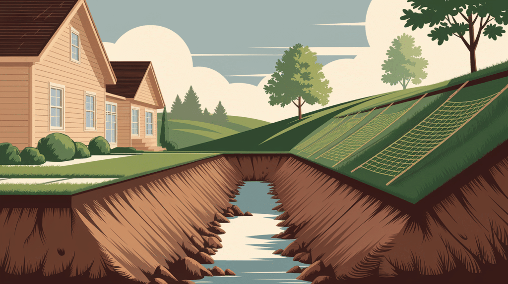 Grade the Soil Away from the Foundation