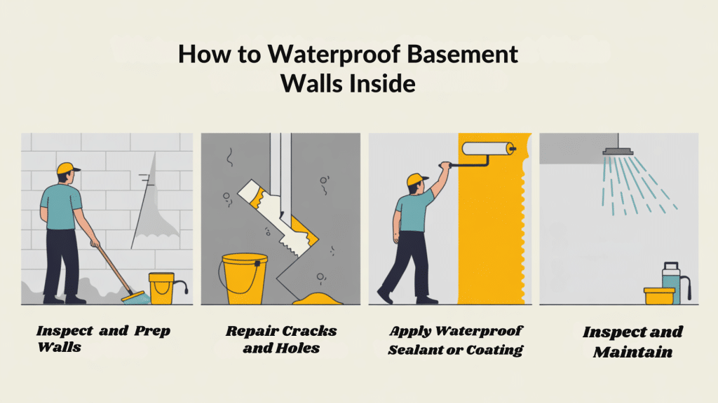 How to Waterproof Basement Walls Inside