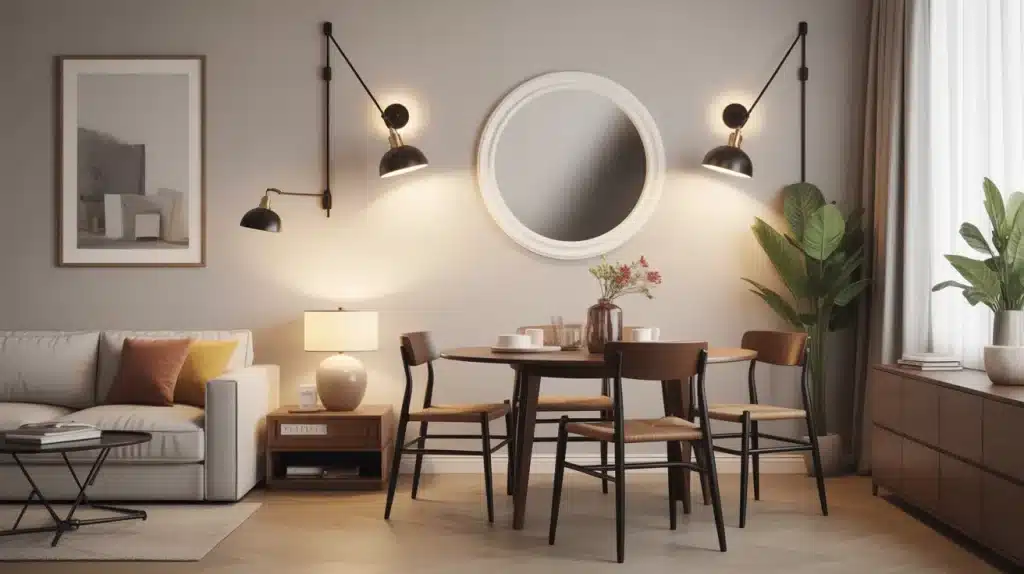 Install Swing-Arm Wall Sconces