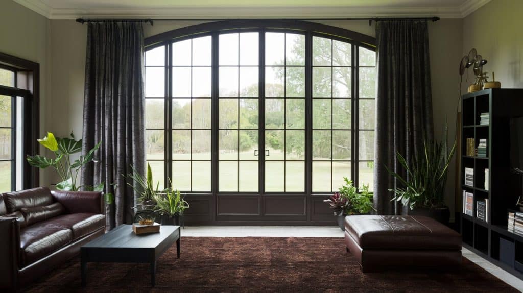 Large Dark-Frame Windows