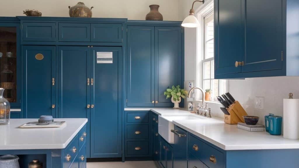 Midnight Blue with Quartzite