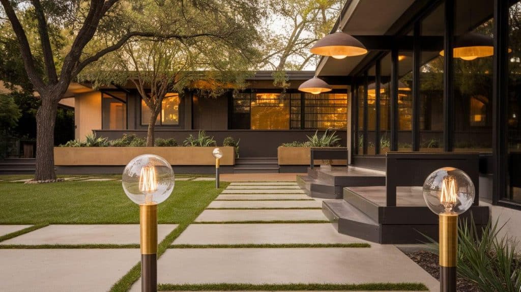 Retro-Inspired Outdoor Lighting