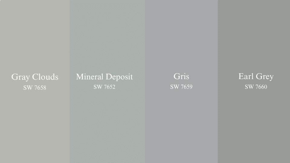 Similar Color Options for Drift of Mist