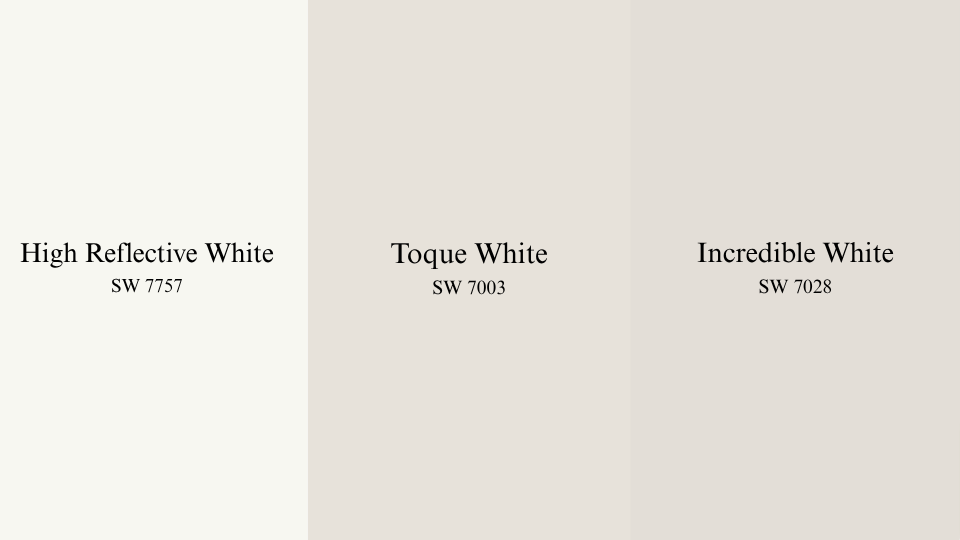 Similar Shades to SW 7014