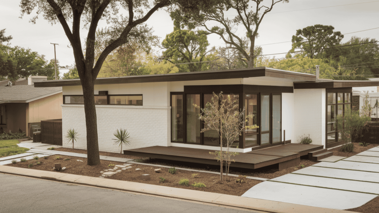 Simple Mid-Century Modern Exterior Ideas