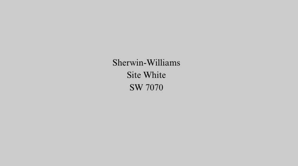 Site White SW 7070