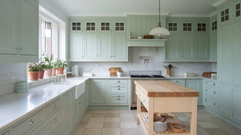 Soft Blue-Green
