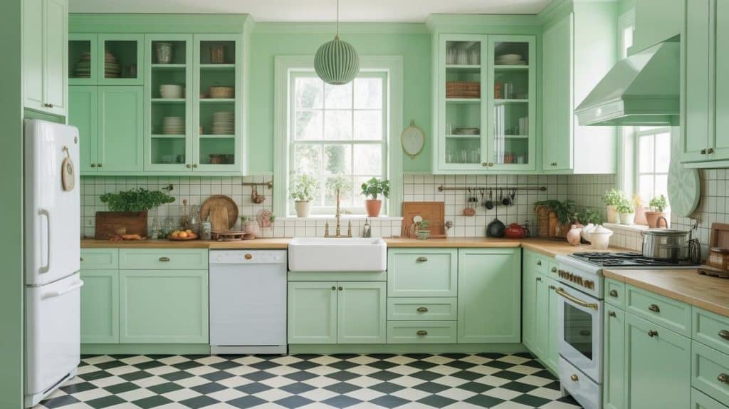 Soft Mint Green