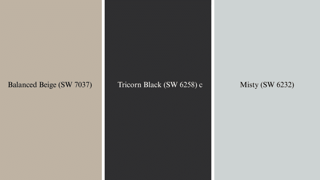 Suggested Accent Colors for Bold or Subtle Contrast