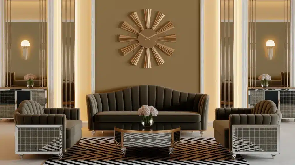 Sunburst Wall Clocks