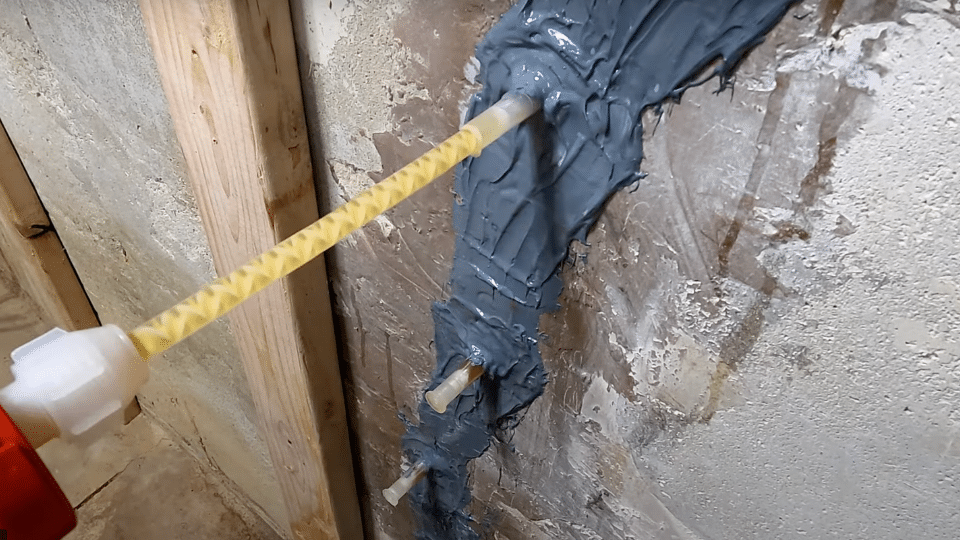 Test Water Flow and Inject Polyurethane