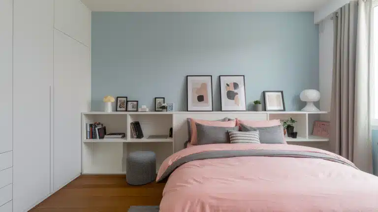 Two-Colour Wall Combos Ideas for a Stylish Bedroom