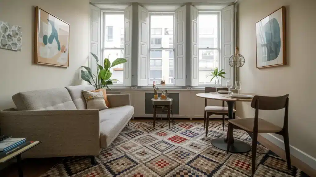 Use Small-Scale Furniture