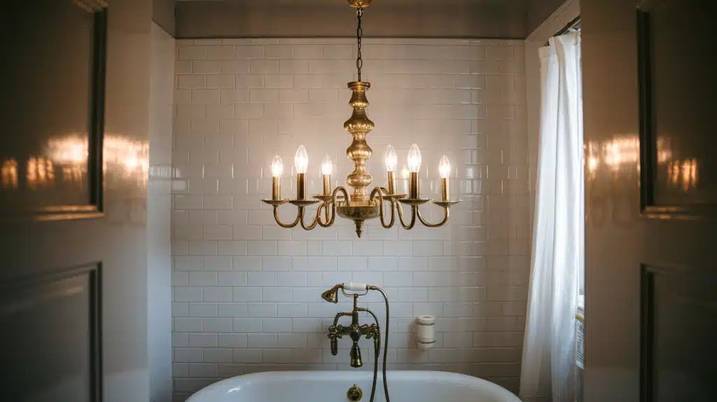 Vintage Brass Chandelier.png