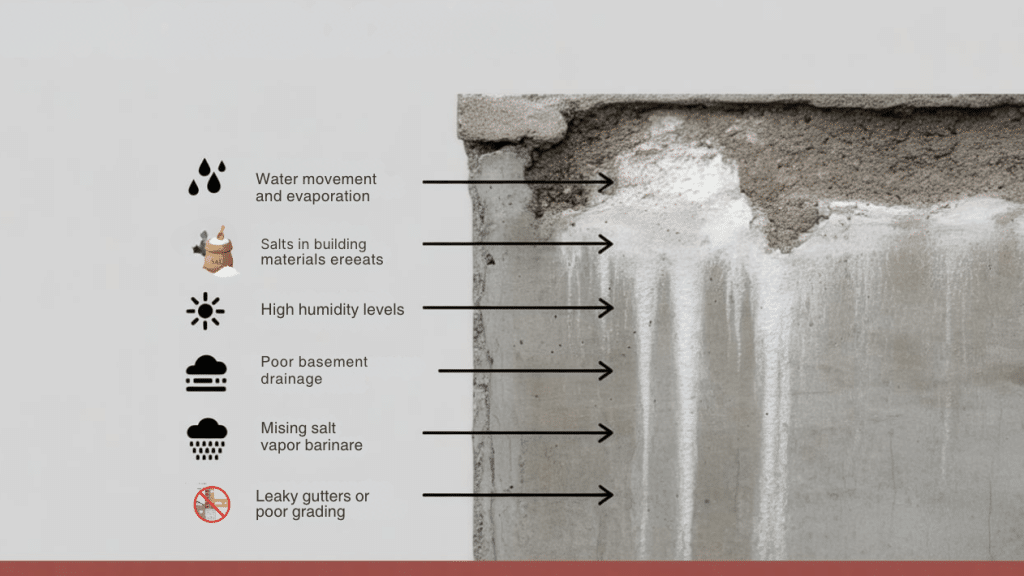 What Causes Efflorescence in Concrete?